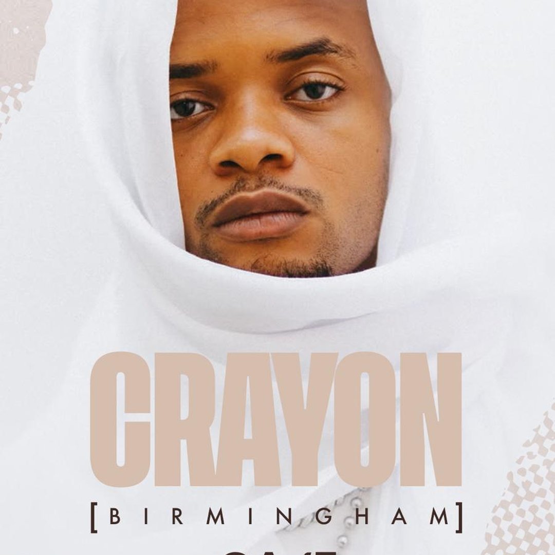 CRAYON BIRMINGHAM SHOW SATURDAY AUGUST 21 2026 DOORS OPEN 10PM