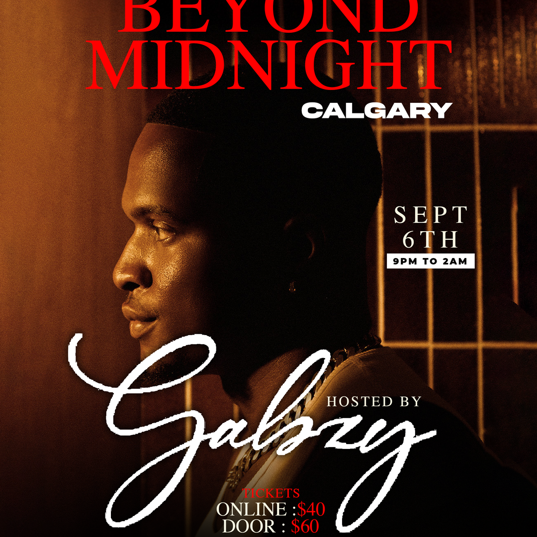 GABZY PERFORMANCE CALGARY - A NIGHT OF ROSES AND MASKS - SUNDAY SEPT 6TH 2026 - LONG WEEKEND